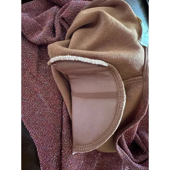 NWOT  Ramy BrookPortia Metallic Dress - Picture 5 of 9